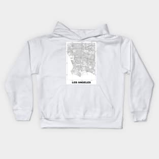 Los Angeles Map Kids Hoodie